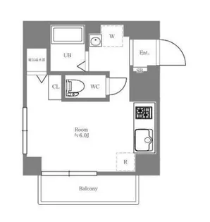 キャッスルマンション戸越公園【3階】の間取り
