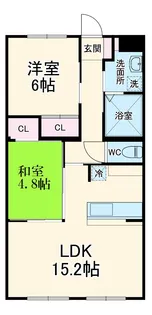 スターターマンション新田【3階】の間取り