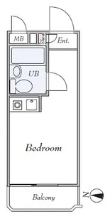 パレ・ドール杉並【1階】の間取り