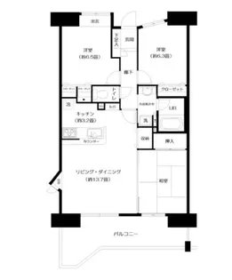 日神パレステージ海浜幕張【10階】の間取り
