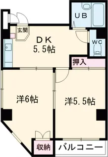 クレッシェンドⅠ【301号室】の間取り