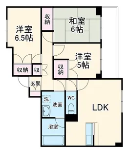マインズスクウェア【1階】の間取り