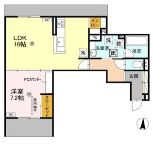 D-residence中桜塚【1階】の間取り