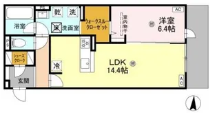 D-residence中桜塚【1階】の間取り