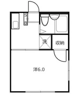 シティハイムユニバ【103号室】の間取り