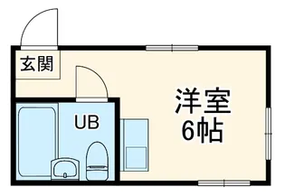新大阪サンマンション2号館【2A号室】の間取り