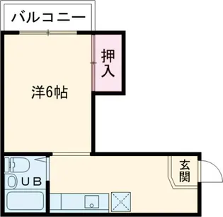 コーポユタカ【3C号室】の間取り