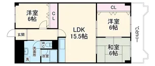 朝日プラザ千里A棟【10階】の間取り