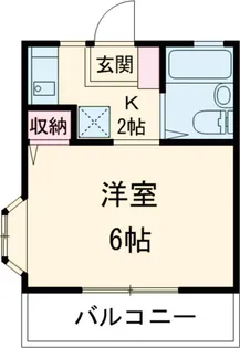 アーバンパレス野木【2階】の間取り