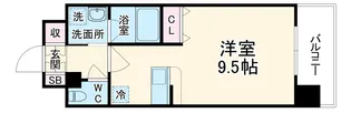 ベラジオ烏丸御池II【5階】の間取り