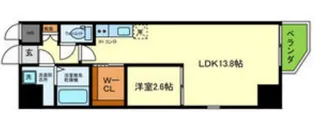 ONLYONE池田新町【8階】の間取り