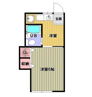 佐須コーポ【2階】の間取り