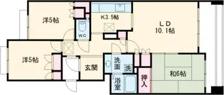 ハイセレサ田無本町シティタワー【12階】の間取り