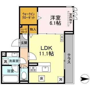 D-avance美合西町【1階】の間取り