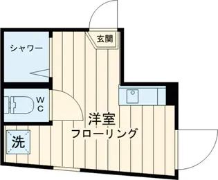 フェリスオータム【1階】の間取り