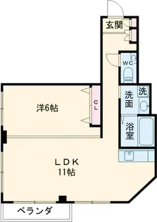 チェリーブラッサム【2階】の間取り