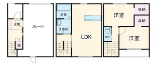 ginga Express【C号室】の間取り