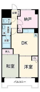 ライオンズガーデン中浦和【2階】の間取り
