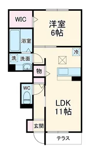 セジュール本覚寺【1階】の間取り