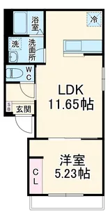 Mine【2階】の間取り