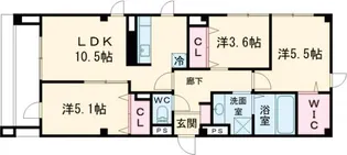 Jo’s Residence 高田馬場【1階】の間取り