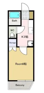寿ハイツ3号棟【2階】の間取り