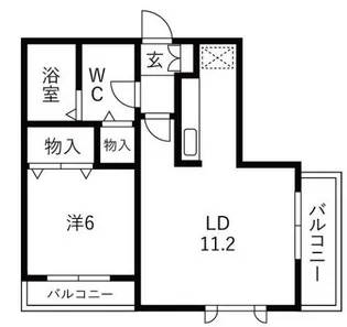 ASOBI−PALACE 新高円寺【3階】の間取り
