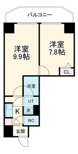 SWISS京都堀川WEST【11階】の間取り