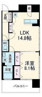 さくらHills Rokuban Platinum Residence【903号室】の間取り