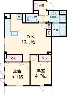 Jo’s Residence 高田馬場【3階】の間取り