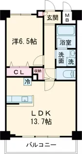 ボン ソレイユ【2階】の間取り