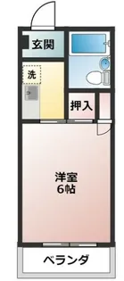 カレッジハウス日野坂【302号室】の間取り