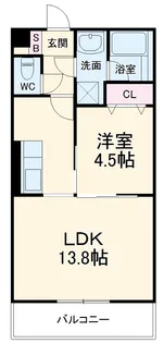 シーガル2【3階】の間取り