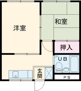 元本郷レジデンス【04050号室】の間取り