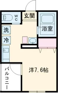 ゴールデンハウス平井【3階】の間取り