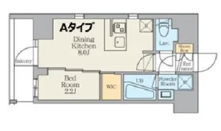 クレストコート東日暮里【2階】の間取り