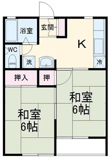 タウンズビルⅠ【2階】の間取り