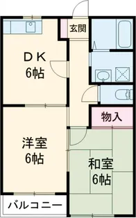 メープルアイ【2階】の間取り