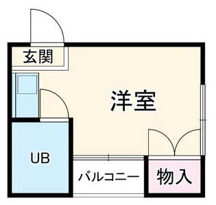 b’CASA船橋滝不動re-born【2階】の間取り
