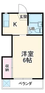 パル元住吉【2階】の間取り