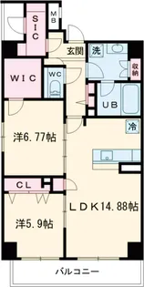 Daiwa Grace Maison Futakotamagawa【3階】の間取り