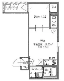 GRAND BEAR【3階】の間取り