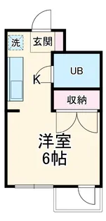 ヒロ・ロイヤルハイツ東林間【106号室】の間取り