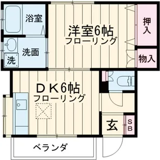 KIMI HOUSE【1階】の間取り