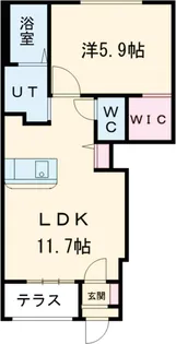 MSS清住台【1階】の間取り
