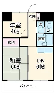 トーヨーマリンハイム【8階】の間取り