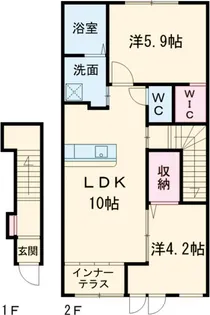 MSS清住台【2階】の間取り