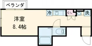 スタイルレジデンス渋谷笹塚【3階】の間取り