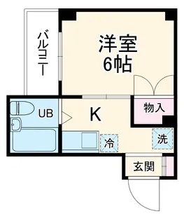 ホームコア87【3階】の間取り