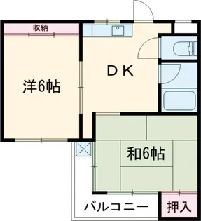 ラフィーネ中町【3階】の間取り